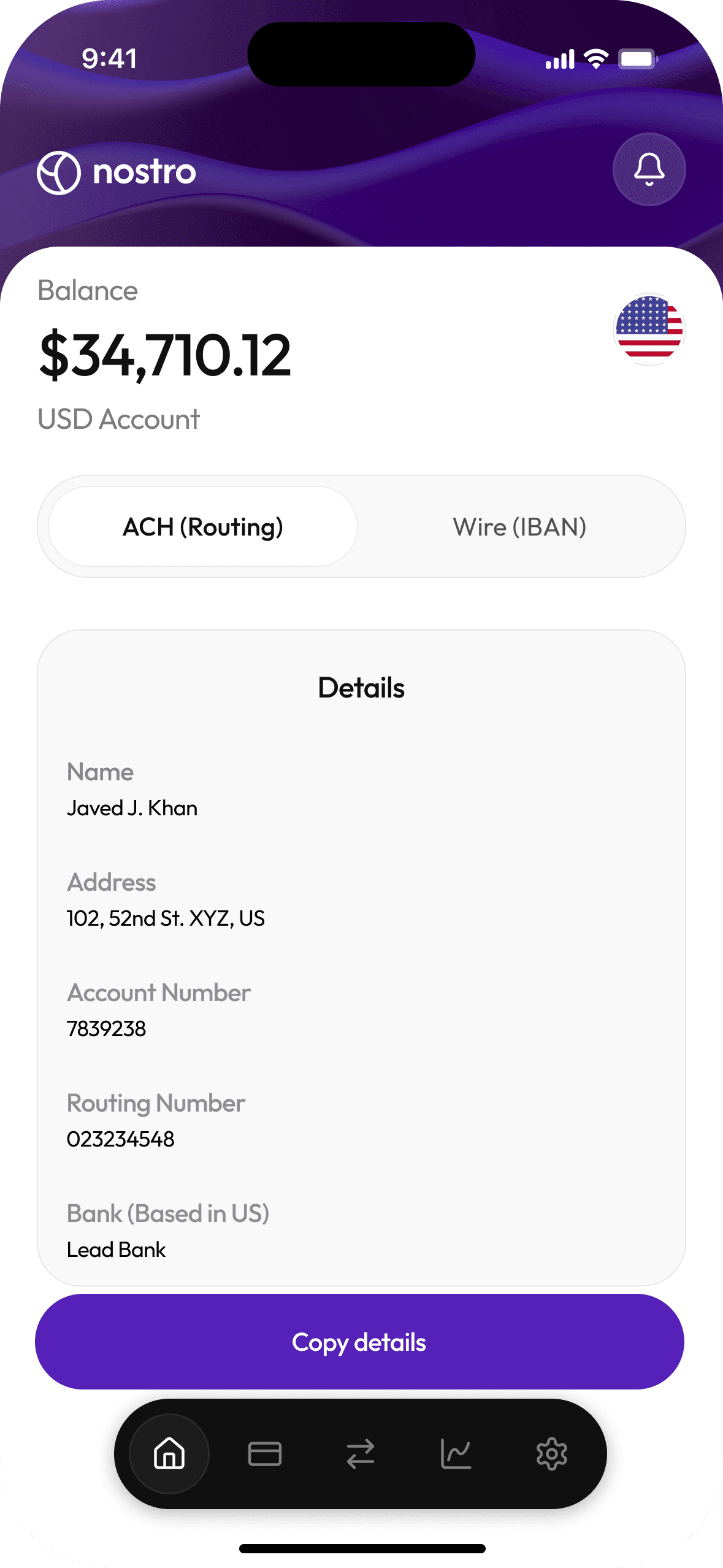 Receive ACH Payments